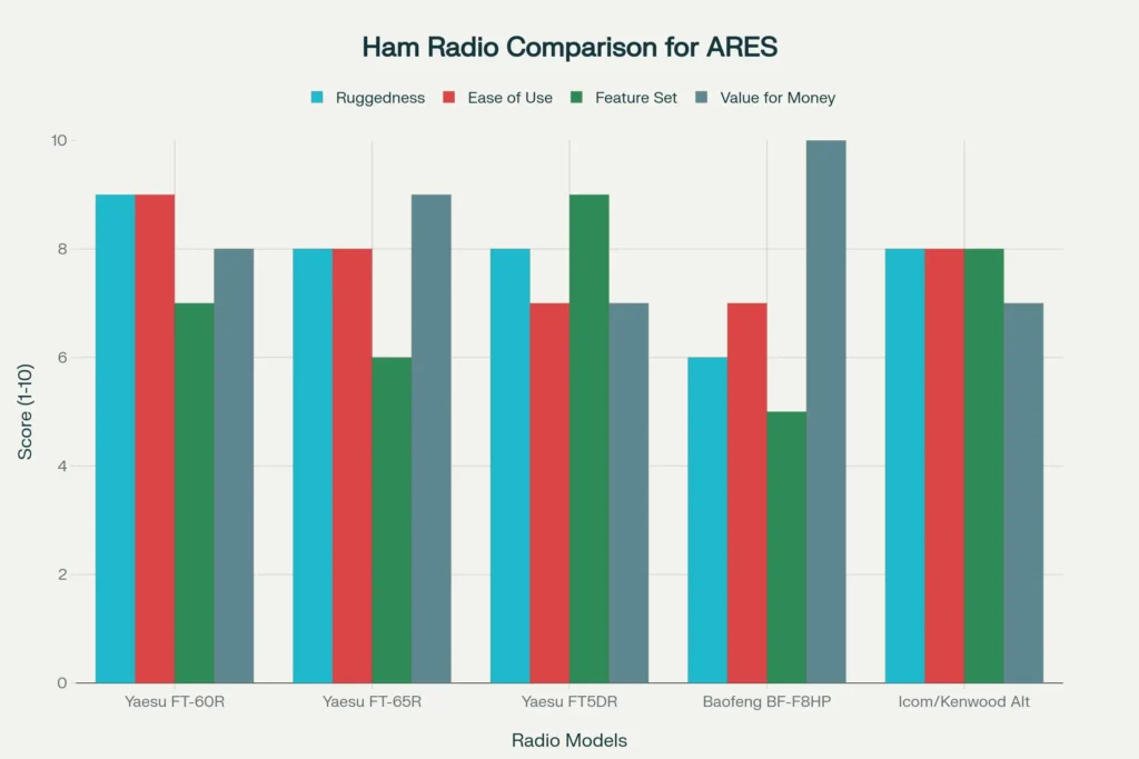 HAM Radios Comparison